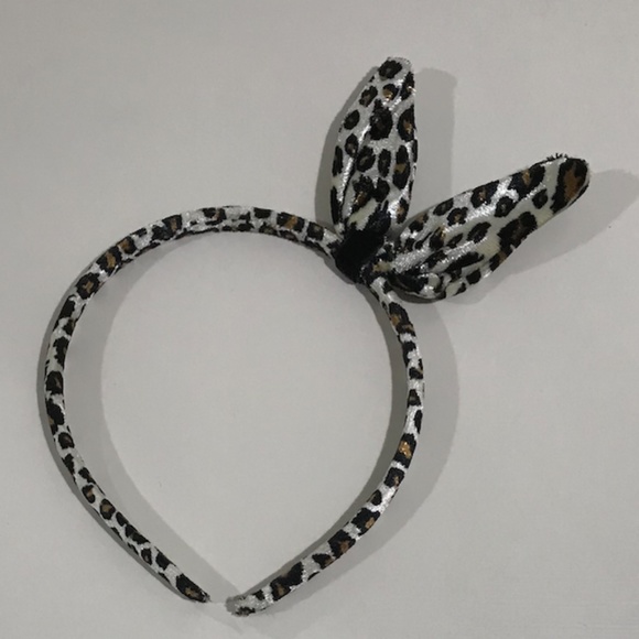 NWOT Animalia Print Bunny Ears Headband